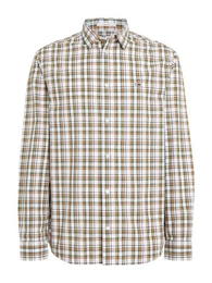 Karohemd TJM REG ESSENTIAL CHECK SHIRT mit Logostickerei
