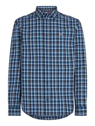 Karohemd TJM REG ESSENTIAL CHECK SHIRT mit Logostickerei
