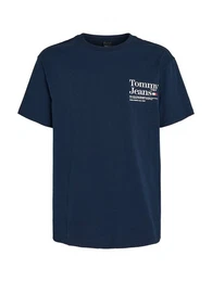 T-Shirt TJM REG MODERN TOMMY TM TEE mit groem Aufdruck auf dem Rcken