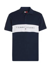 Poloshirt TJM REG LINEAR POLO mit groem Schriftzug