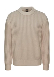 Strickpullover Kriben mit Rundhalsausschnitt