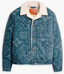Levi's Jeansjacke TYPE 1 SHERPA TRUCKER BLUES