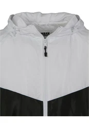 URBAN CLASSICS Allwetterjacke 2-Tone Tech Windrunner (1-St) Schwarz/Grau/Weiß/Dunkelgrau