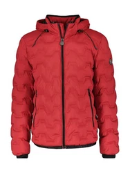 LERROS Outdoorjacke Leichter Kapuzen-Blouson Rot/Dunkelrot