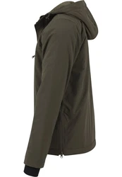 URBAN CLASSICS Herren Padded Pull Over Jacket (1-St) Dunkelgrün/Khaki