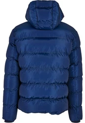 Urban Classics Hooded Puffer Jacket (1-St) Dunkelblau/Blau/Hellblau