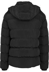 Urban Classics Hooded Puffer Jacket (1-St) Schwarz