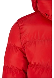 Urban Classics Hooded Puffer Jacket (1-St) Rot