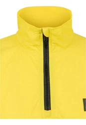 URBAN CLASSICS Herren Stand Up Collar Pull Over Jacket (1-St) Gelb