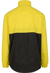 URBAN CLASSICS Herren Stand Up Collar Pull Over Jacket (1-St) Gelb