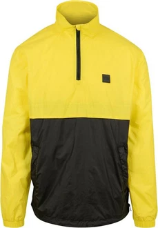 URBAN CLASSICS Herren Stand Up Collar Pull Over Jacket (1-St) Gelb