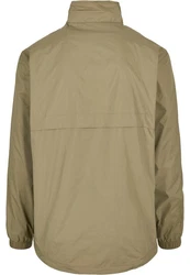 URBAN CLASSICS Herren Stand Up Collar Pull Over Jacket (1-St) Khaki/Braun/Dunkelgrün