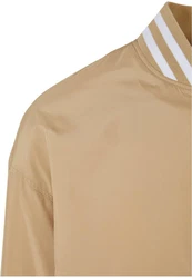 Urban Classics Herren Light College Jacket (1-St) Khaki/Beige/Braun