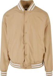 Urban Classics Herren Light College Jacket (1-St) Khaki/Beige/Braun