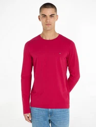 TOMMY HILFIGER Shirt STRETCH SLIM FIT LONG SLEEVE Rosa