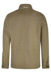 HECHTER PARIS Outdoorjacke mit Stehkragen Khaki/Dunkelgrün/Braun/Beige