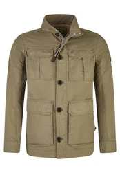HECHTER PARIS Outdoorjacke mit Stehkragen Khaki/Dunkelgrün/Braun/Beige