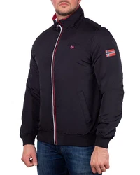 Geo Norway Allwetterjacke Herren Outdoor Jacke Babenilde Schwarz