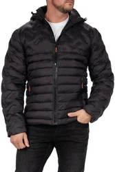 Geo Norway Allwetterjacke Herren Jacke baburator Schwarz