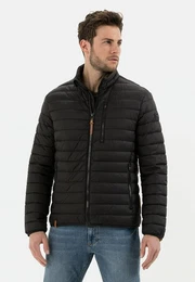 Blouson ohne Daune aus recyceltem Polyester Markenlabel