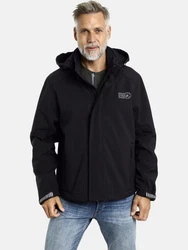 Jan Vanderstorm Outdoorjacke MENNE Schwarz/Grün