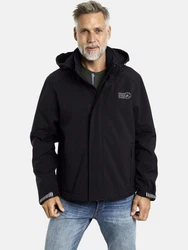 Jan Vanderstorm Outdoorjacke MENNE Schwarz/Grün