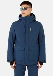 Colmar Outdoorjacke Sapporo-Rec (1-St) Blau/Dunkelblau/Hellblau
