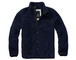 Brandit Teddyfleece Jacket Dunkelblau/Blau/Hellblau