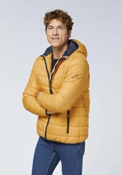 Oklahoma Jeans Steppjacke Gelb/Braun