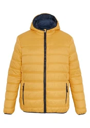 Oklahoma Jeans Steppjacke Gelb/Braun