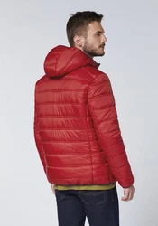 Oklahoma Jeans Steppjacke Rot/Dunkelrot