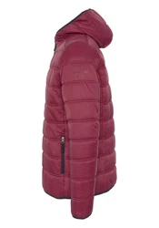 Oklahoma Jeans Steppjacke Dunkelrot/Bordeaux/Rot/Rosa