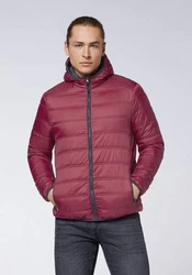 Oklahoma Jeans Steppjacke Dunkelrot/Bordeaux/Rot/Rosa