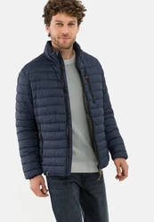 camel active Blouson Markenlabel Dunkelblau/Blau/Hellblau