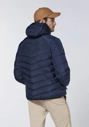 Chiemsee Winterjacke Outdoorjacke Steppjacke Dunkelblau/Hellblau/Blau