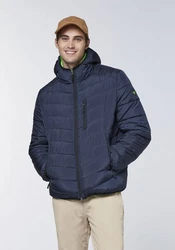 Chiemsee Winterjacke Outdoorjacke Steppjacke Dunkelblau/Hellblau/Blau