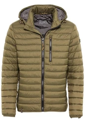 camel active Blouson Markenlabel Dunkelgrün/Khaki/Braun