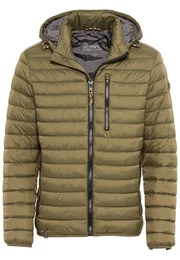 Blouson aus recyceltem Nylon Markenlabel