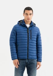 Blouson aus recyceltem Nylon Markenlabel