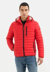 camel active Blouson Markenlabel Rot/Dunkelrot