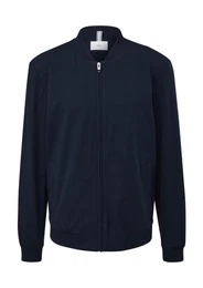 Allwetterjacke Blouson im Fabricmix Reiverschluss
