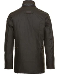 Barbour Allwetterjacke Hereford Dunkelgrün/Dunkelrot
