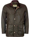 Barbour Allwetterjacke Hereford Dunkelgrün/Dunkelrot
