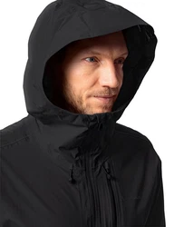 VAUDE Outdoorjacke Men's Comyou Rain Jacket Grau/Dunkelgrau/Schwarz