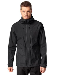 VAUDE Outdoorjacke Men's Comyou Rain Jacket Grau/Dunkelgrau/Schwarz