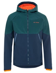 VAUDE Anorak Mens Qimsa Softshell Jacket Türkis/Grün/Blau