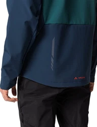 VAUDE Anorak Mens Qimsa Softshell Jacket Türkis/Grün/Blau