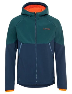 VAUDE Anorak Mens Qimsa Softshell Jacket Türkis/Grün/Blau