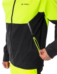 VAUDE Anorak Mens Qimsa Softshell Jacket Gelb/Grün