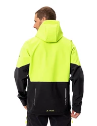VAUDE Anorak Mens Qimsa Softshell Jacket Gelb/Grün
